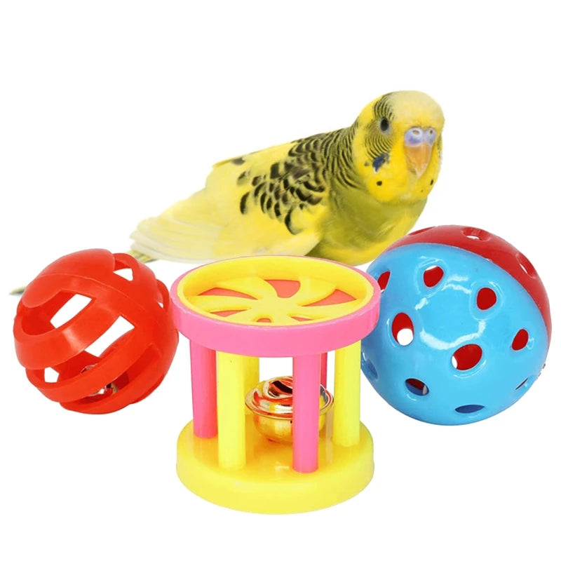 Bird Toy Ball - Training Equipment & Chewing Toy for Parrots