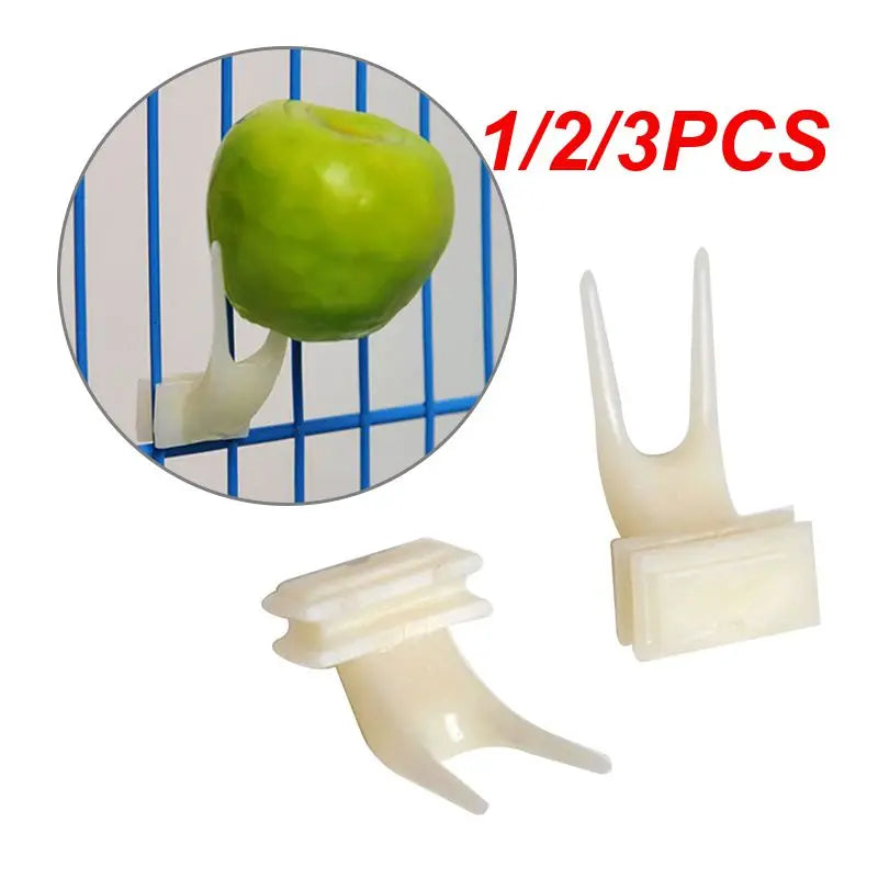鳥籠水果叉－適用於小型鳥類和齧齒動物