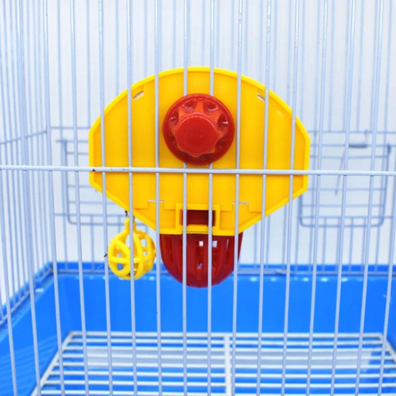 Parrot Basketball Shooting Toy - Bird Intelligence Training Toy Bird Cage Accessories