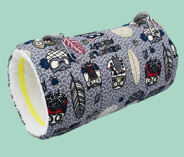 Winter Bird Hammock - Warm Plush Nest Tent, Hideout for Parrot & Small Pet