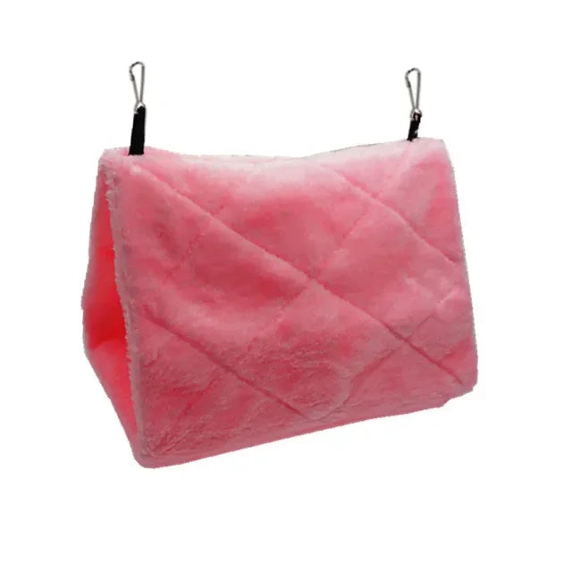Pet Bird Hammock - Warm Hanging Tent Bed, Bird Cage Accessory